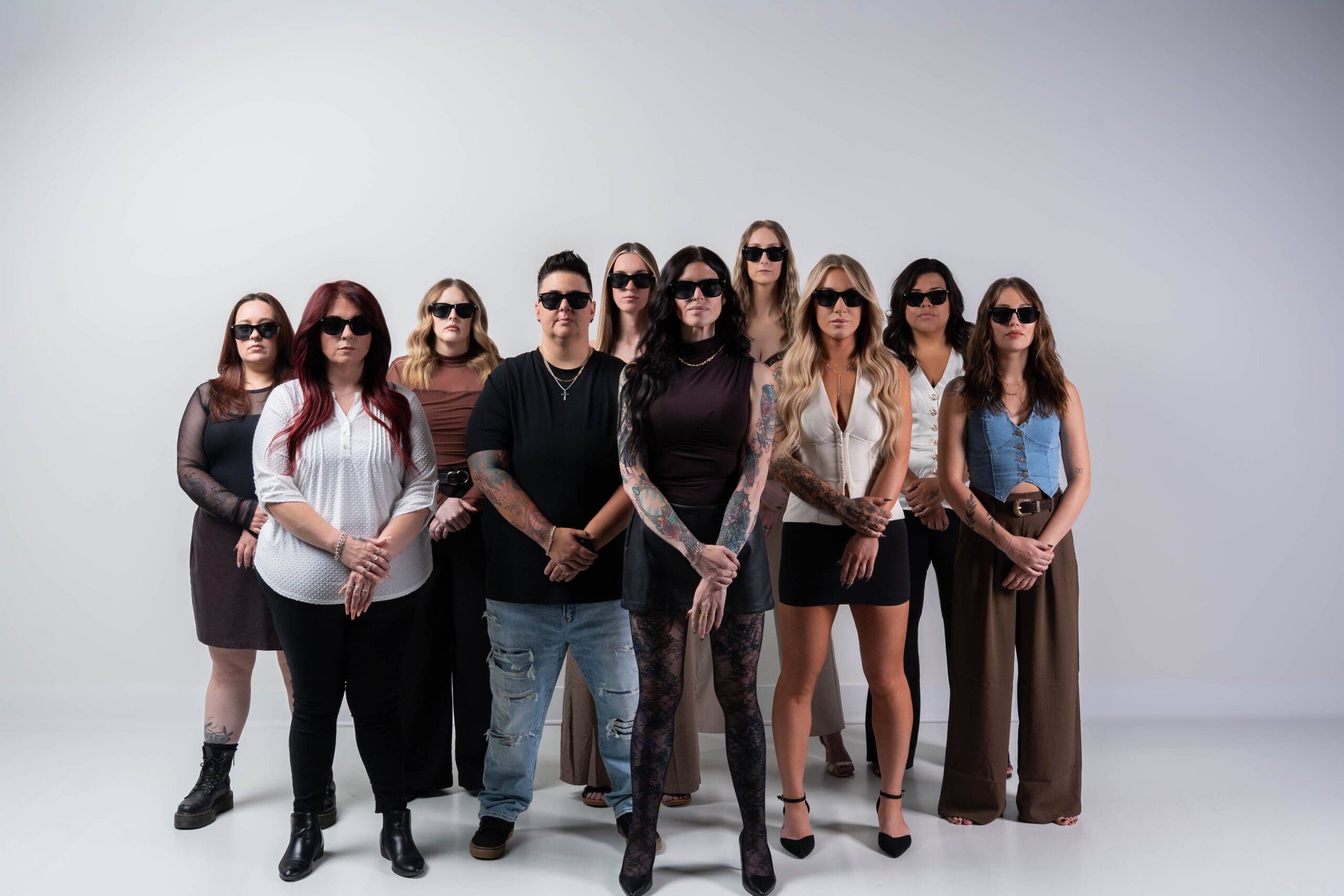 The full Wild Roots Hair Co. team